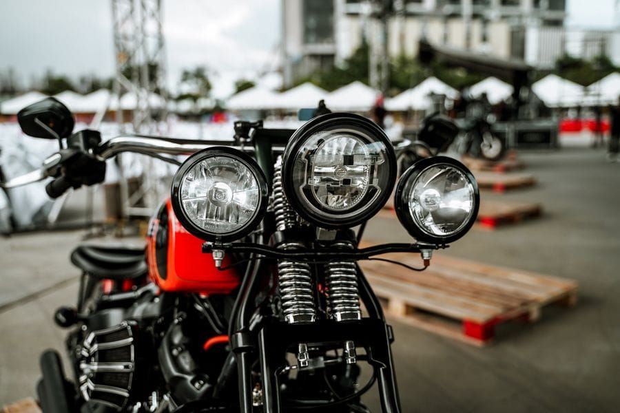 Round LED Headlight Set